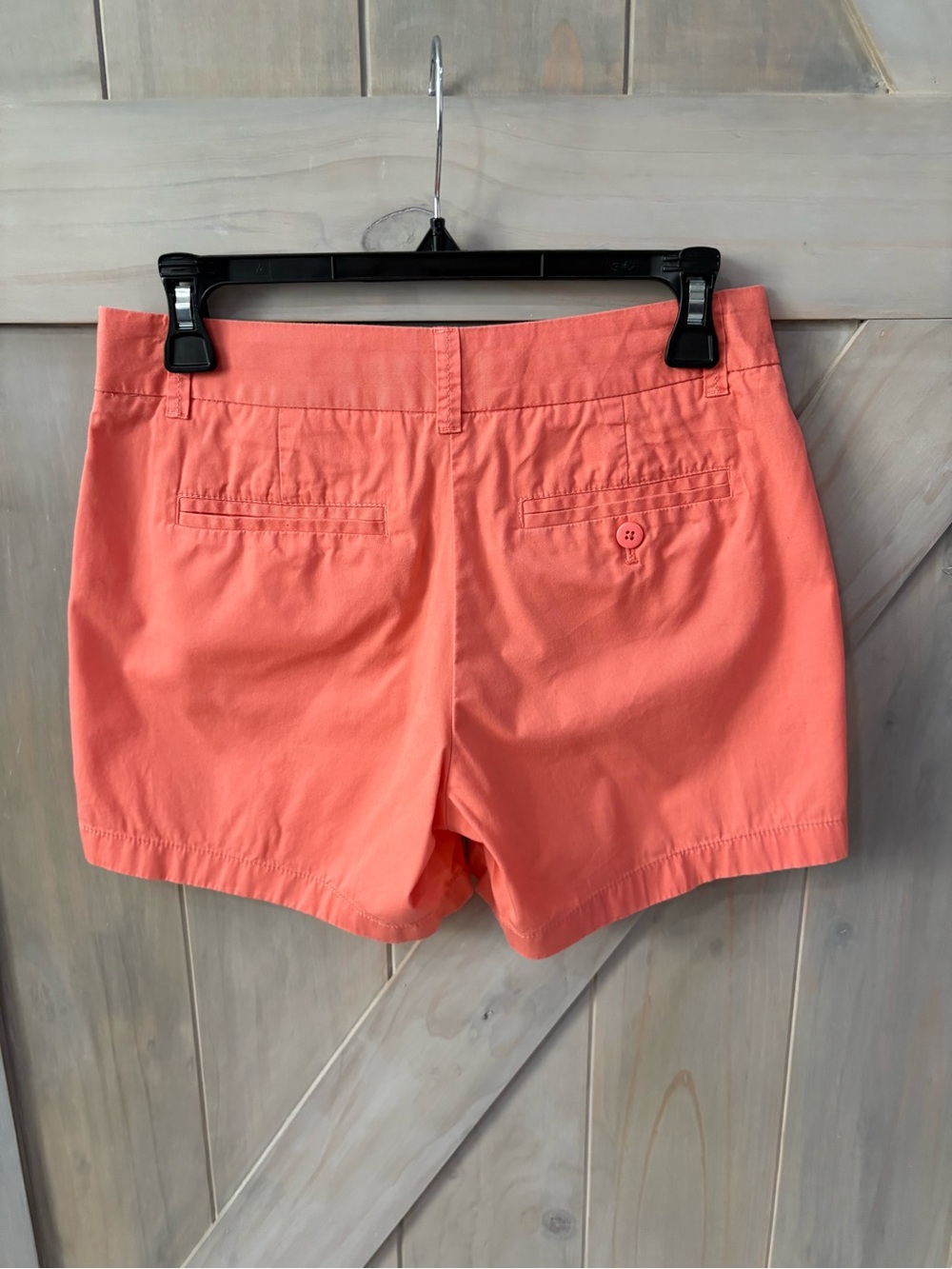 J. Crew Coral Chino Shorts - Picture 2 of 4